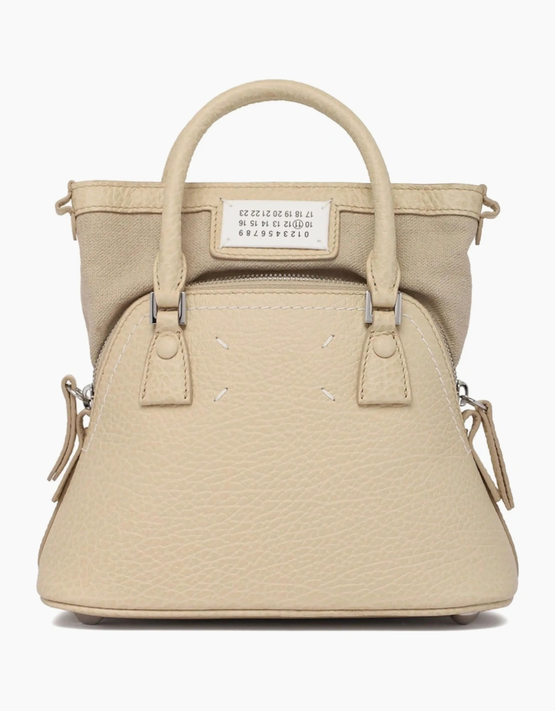 5AC MINI TOTE BAG BEIGE
