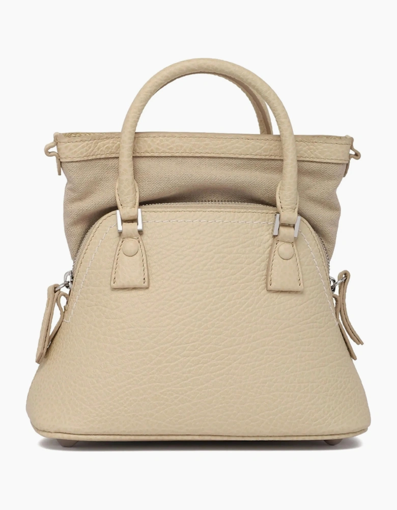 5AC MINI TOTE BAG BEIGE
