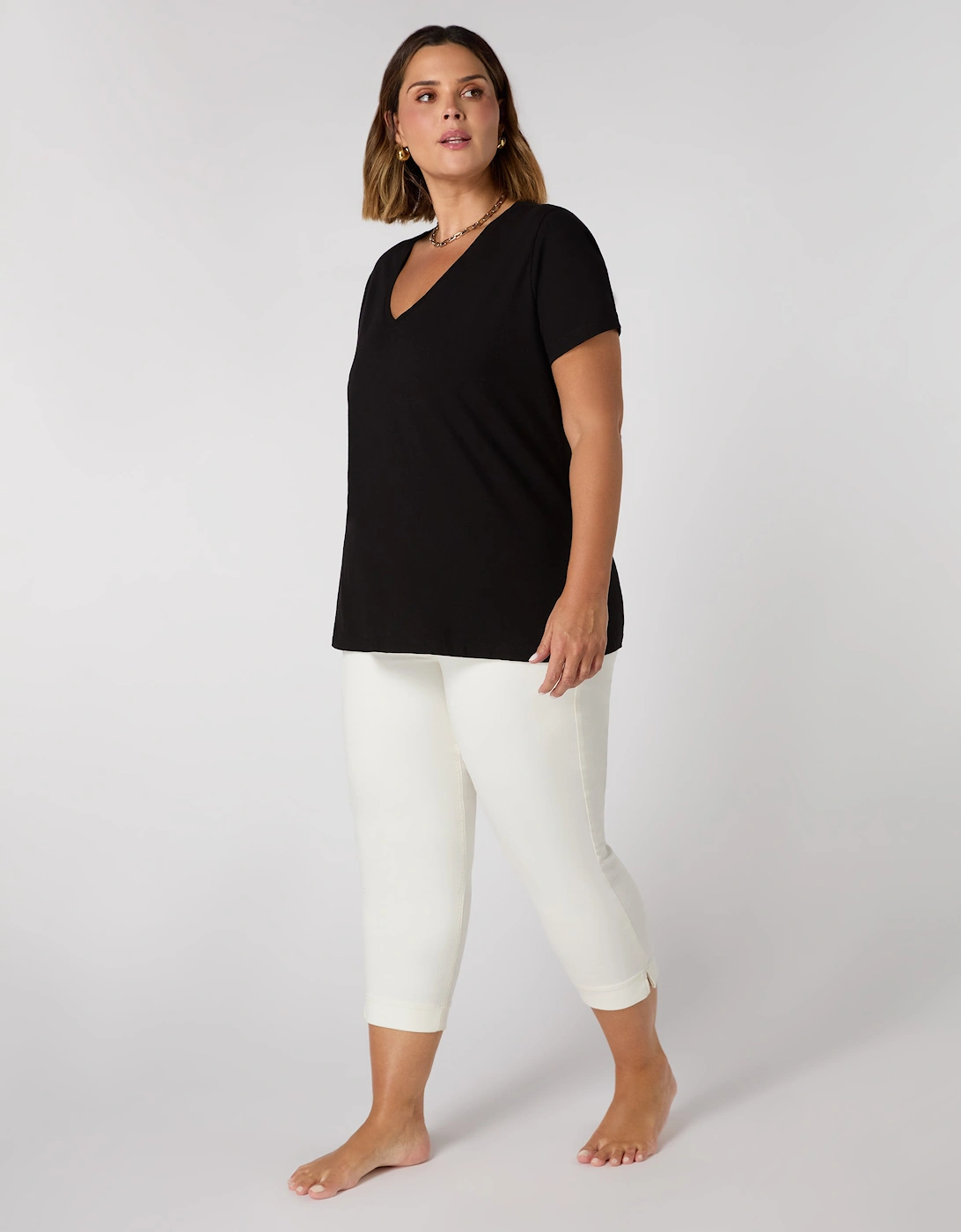 Ivory Cropped Jegging, 5 of 4