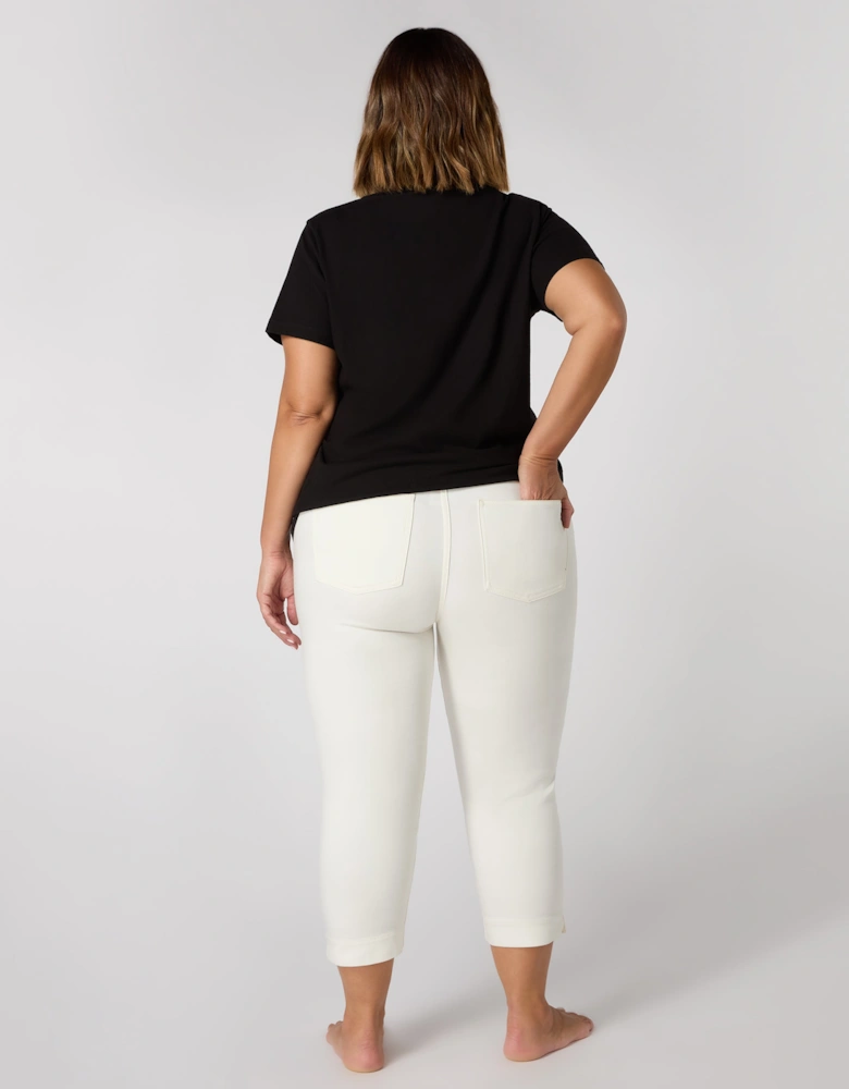 Ivory Cropped Jegging