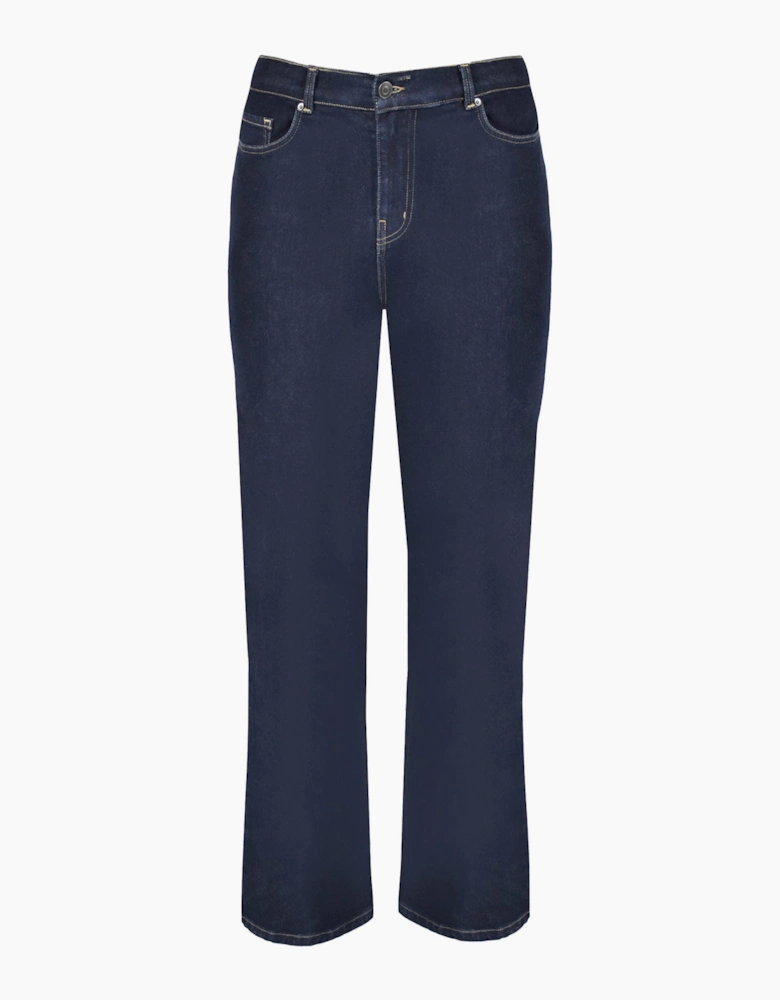 Dark Indigo Bootcut Comfort Jeans