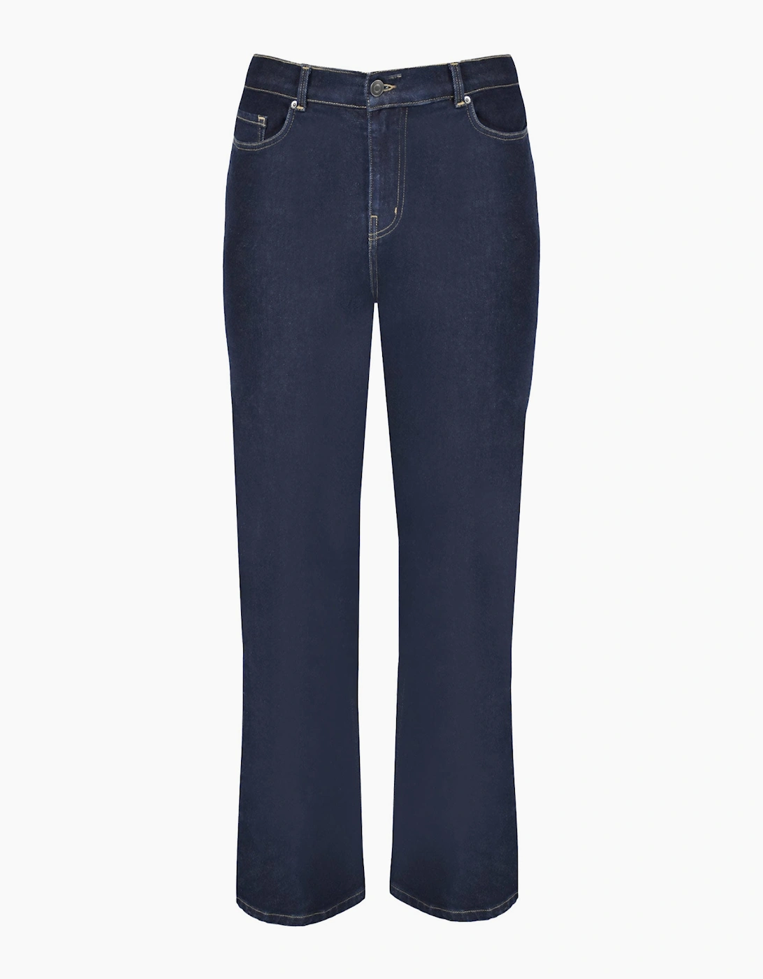 Dark Indigo Bootcut Comfort Jeans