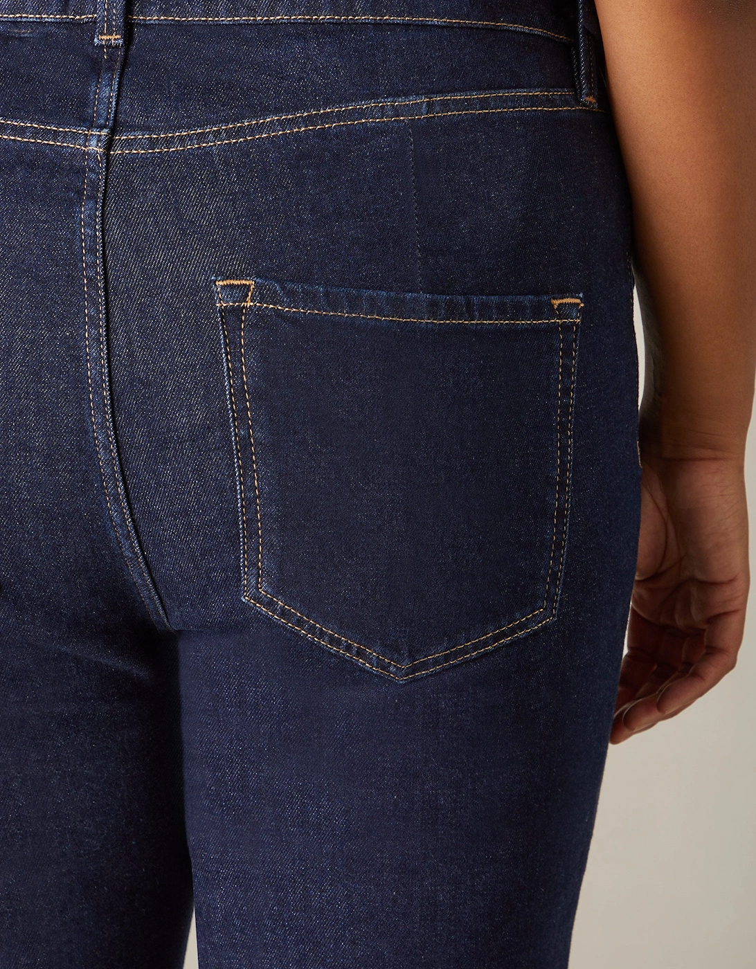 Dark Indigo Bootcut Comfort Jeans