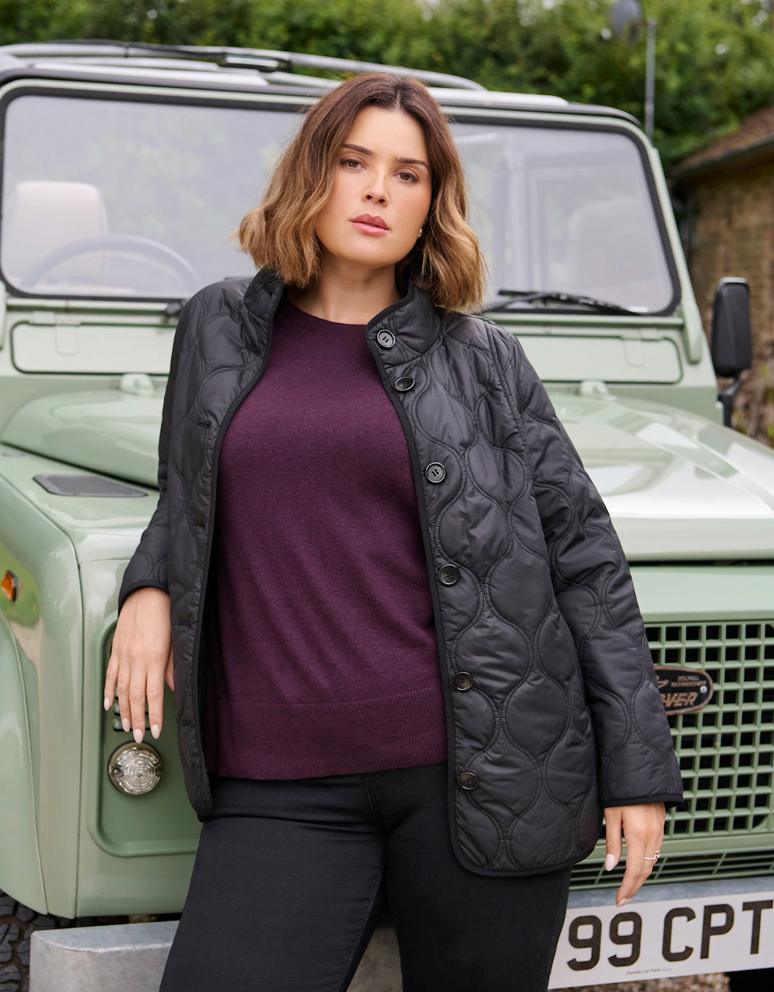 Black Quilted Jacket, 7 of 6