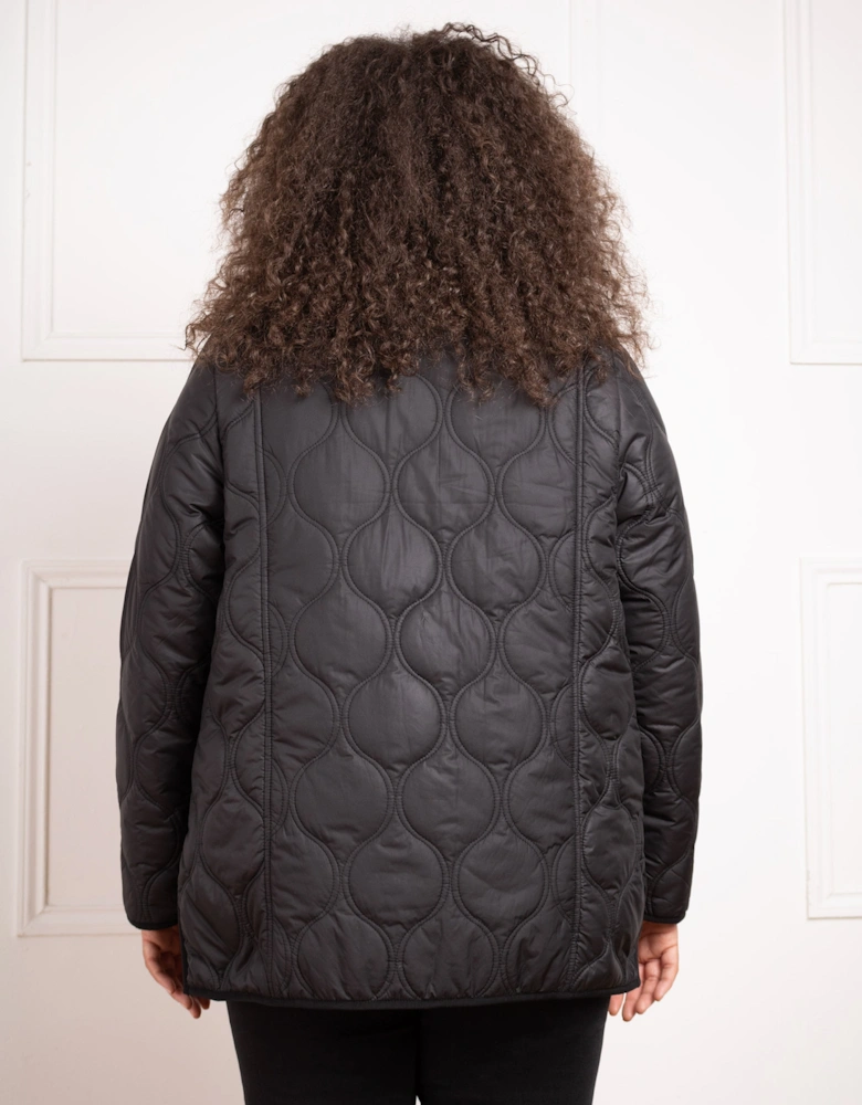 Black Quilted Jacket