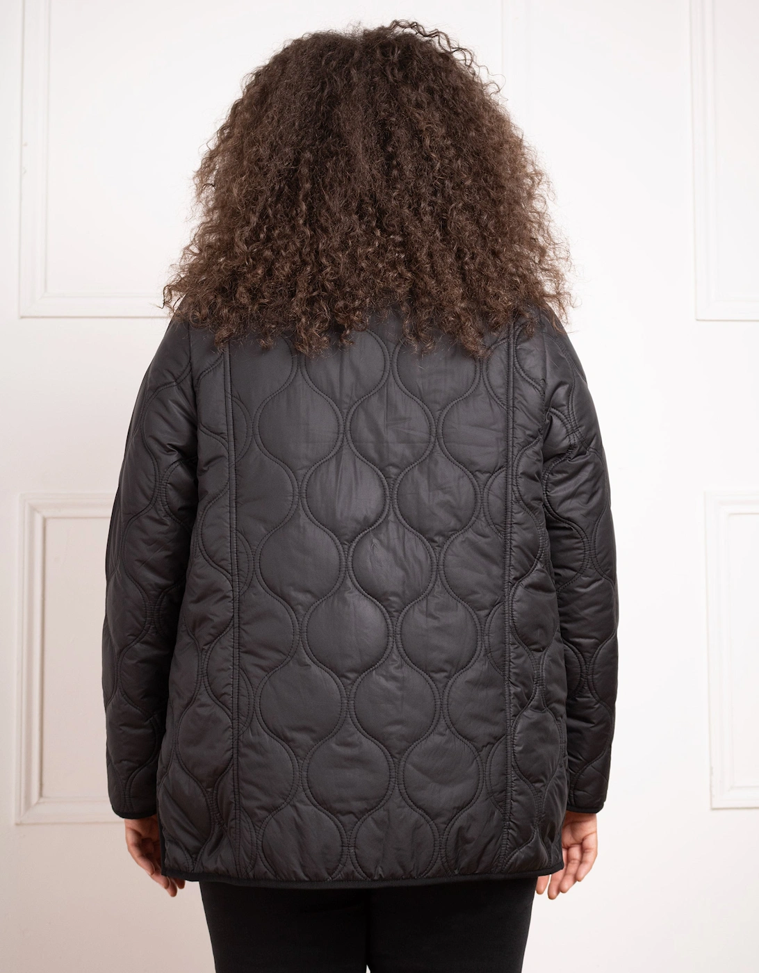 Black Quilted Jacket