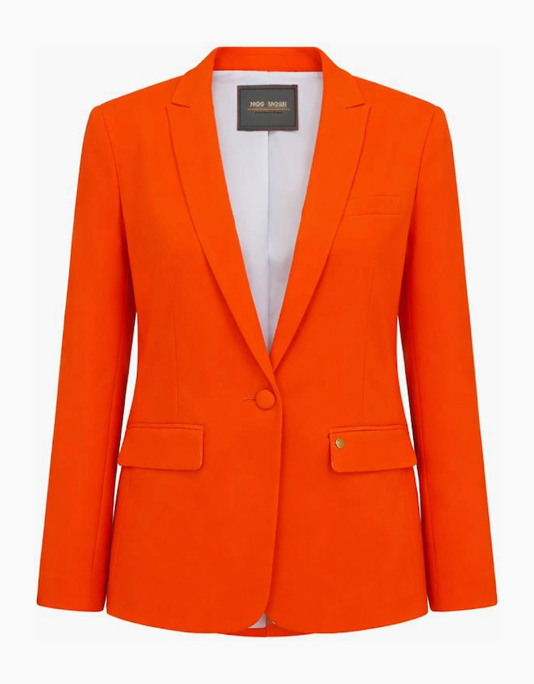 Phoebe Miley blazer in Chilly orange