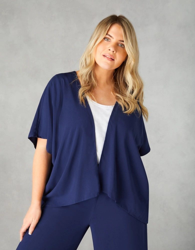Navy Batwing Cover Up