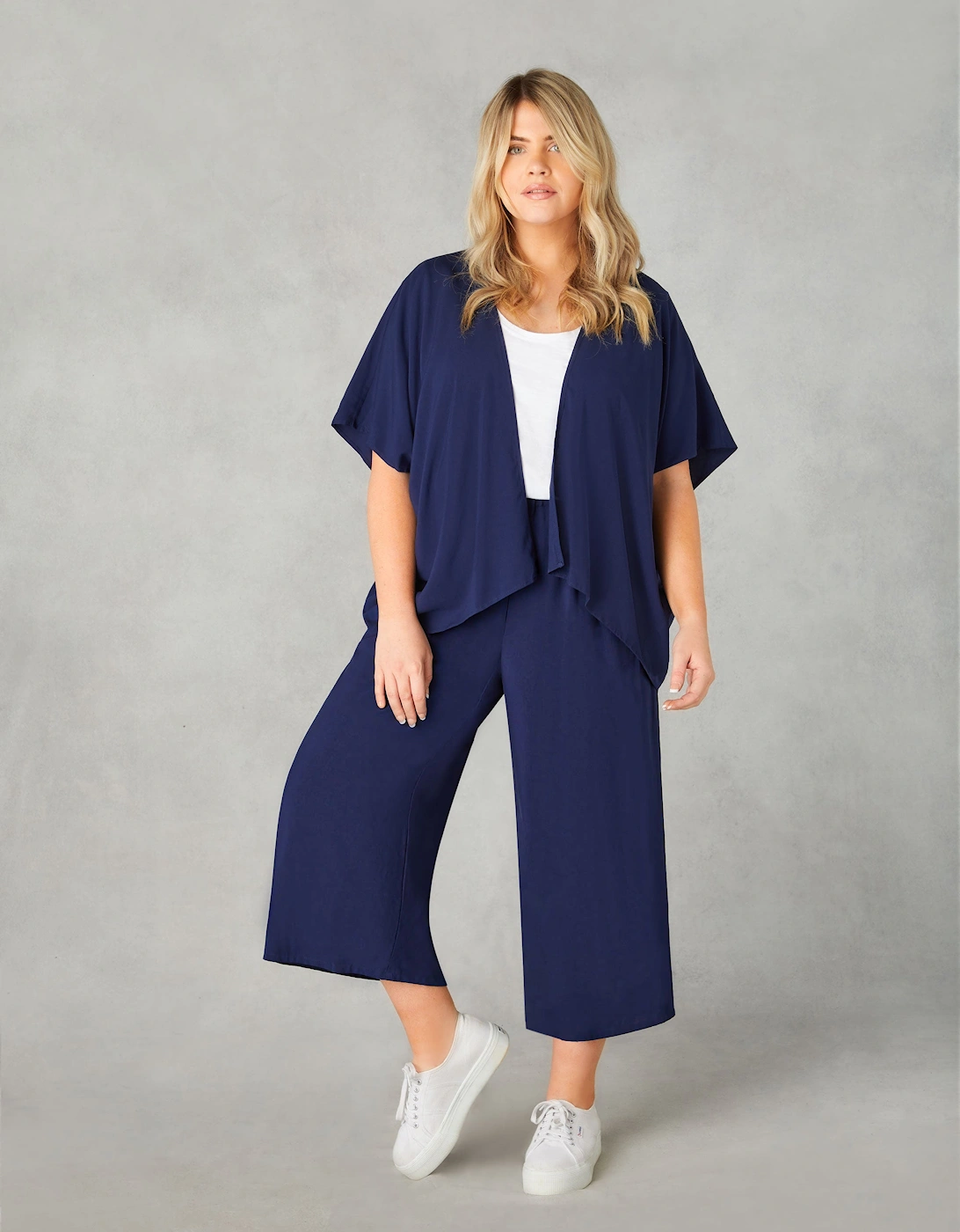 Navy Batwing Cover Up