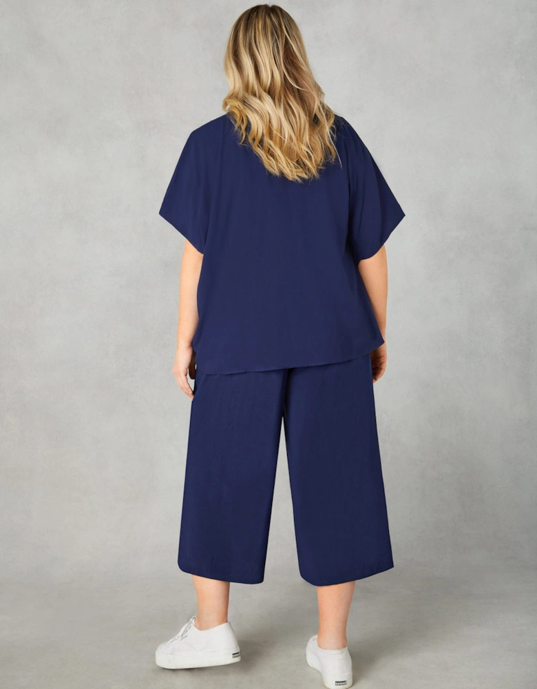 Navy Batwing Cover Up