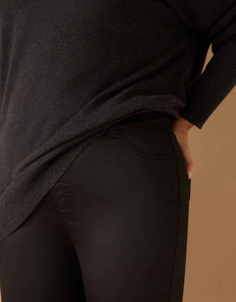 Charcoal V Neck Jumper
