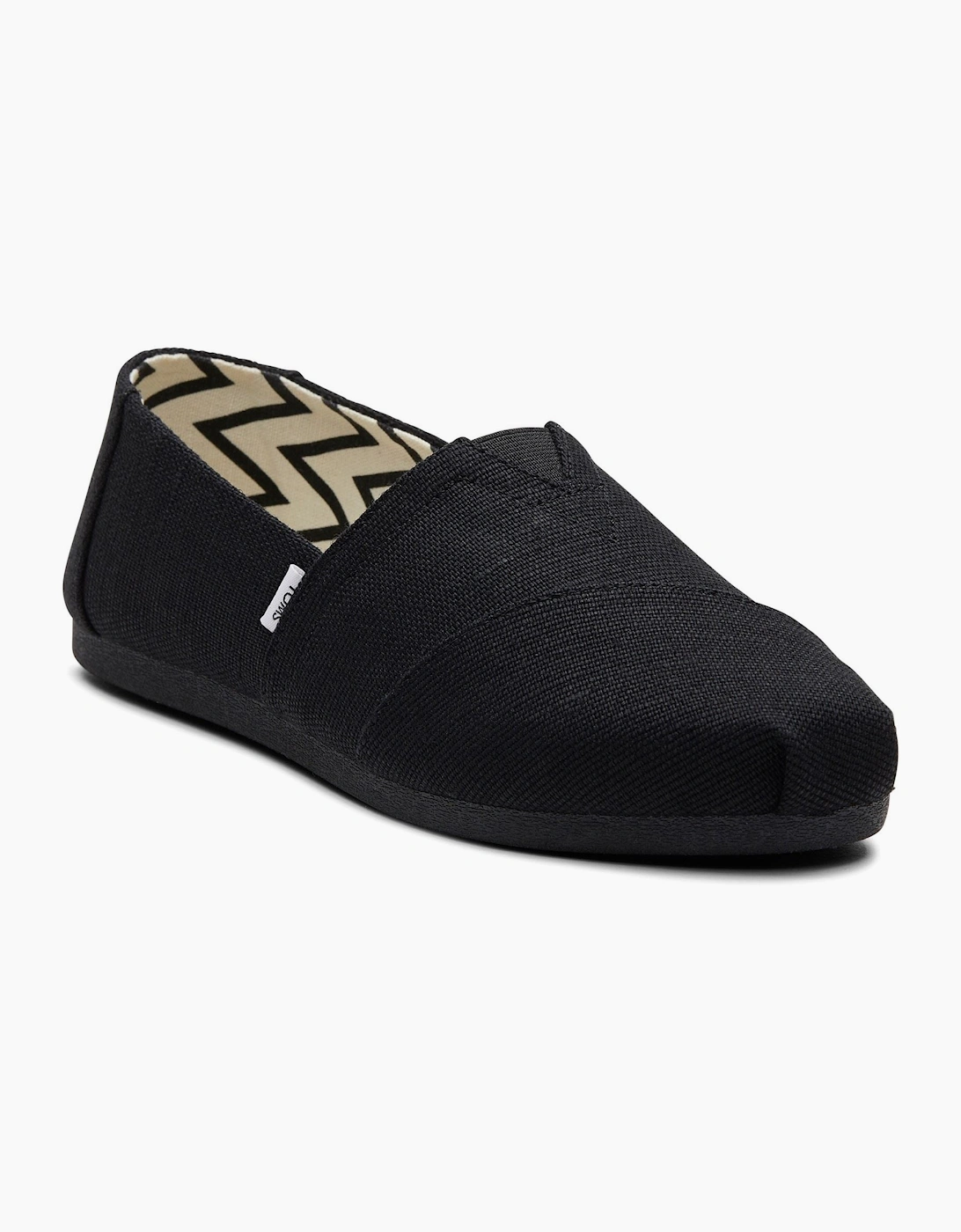 TOMS Alpargata Classic Cotton Women's Black Espadrilles, 7 of 6