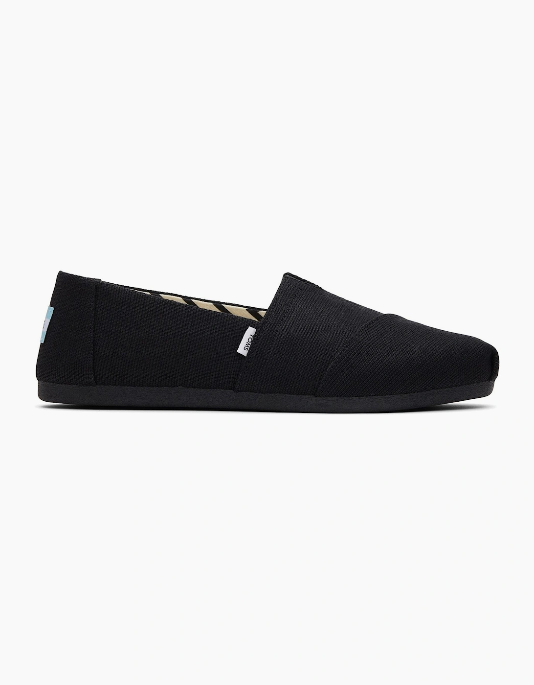TOMS Alpargata Classic Cotton Women's Black Espadrilles