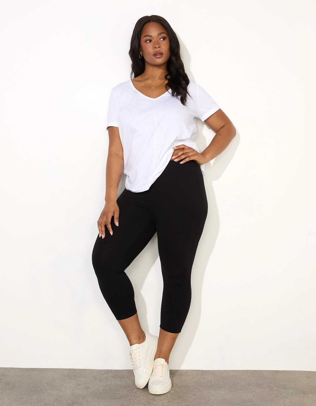Black Cropped Legging, 4 of 3