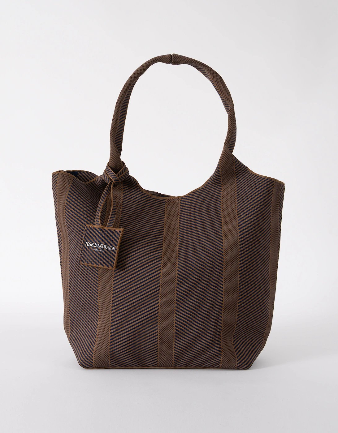 Knitty Womens Knitted Bag - Dark Indigo Buckthorn Brown 660261, 6 of 5