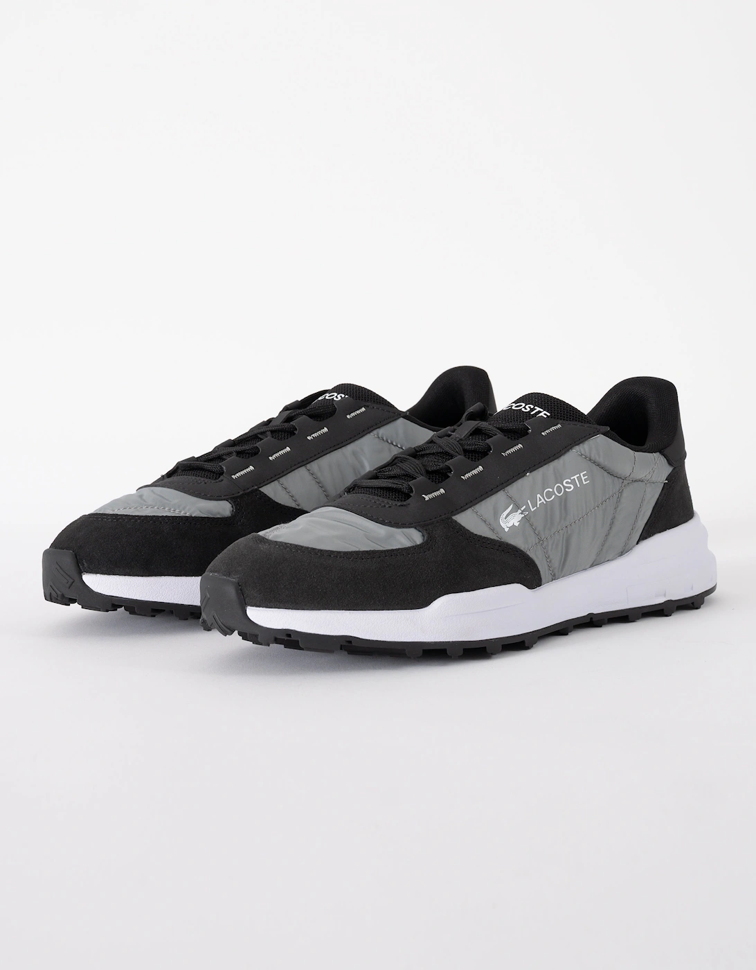 Lacoste Men's Black Elite Active Evo Trainers - /White 312  10