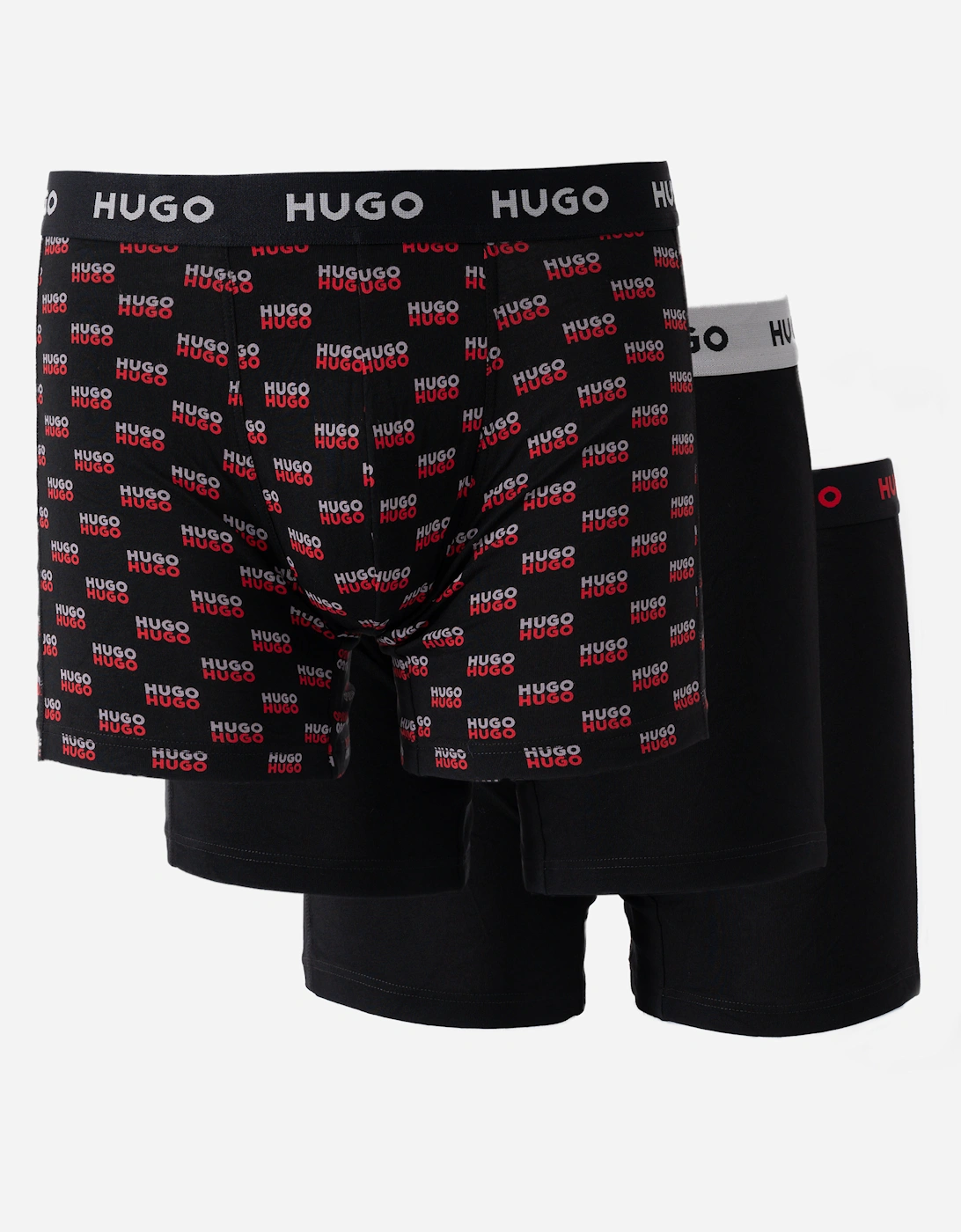 Hugo Boss Men's Open Miscellaneous Hugo Three-Pack Of Boxer Briefs In Stretch Cotton - 998  L