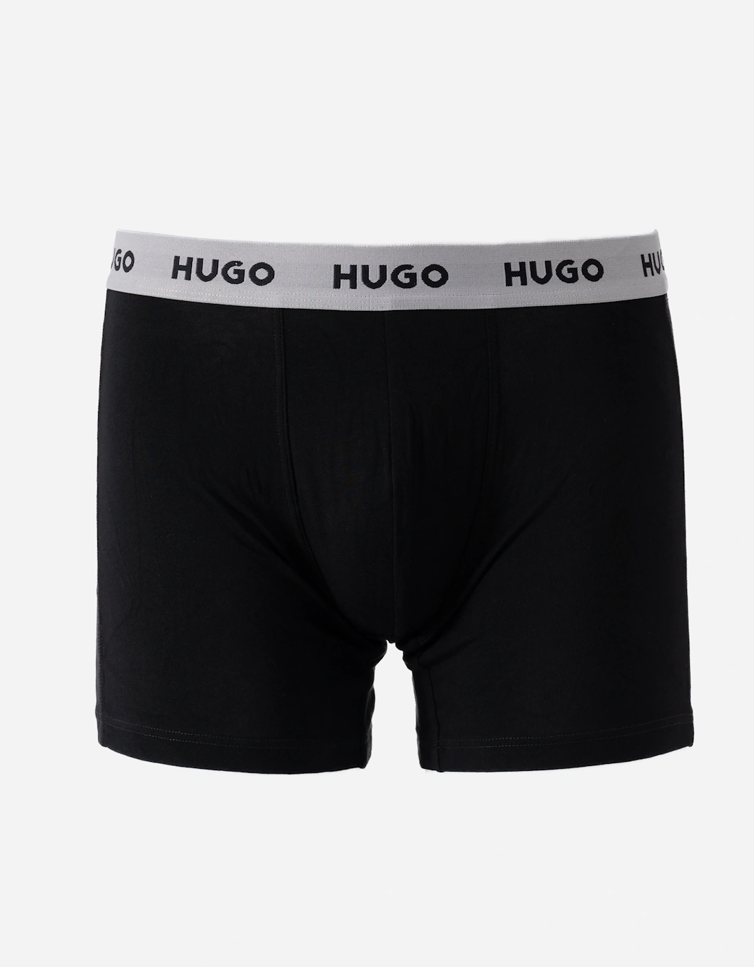 HUGO Mens Three-Pack of Boxer Briefs in Stretch Cotton - Open Miscellaneous 998