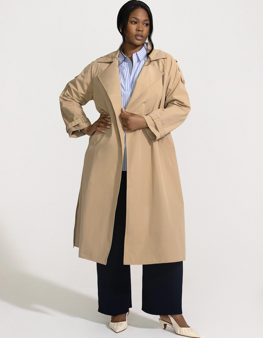 Neutral Classic Trench Coat, 7 of 6
