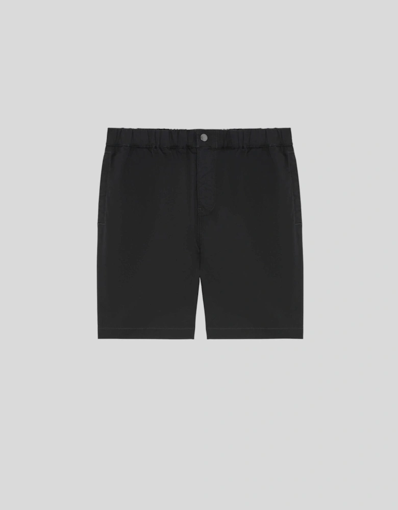 Cotton-Blend Twill Shorts