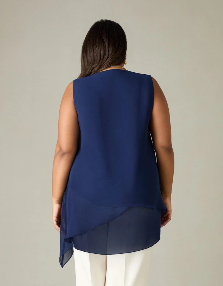Navy Layered Tunic