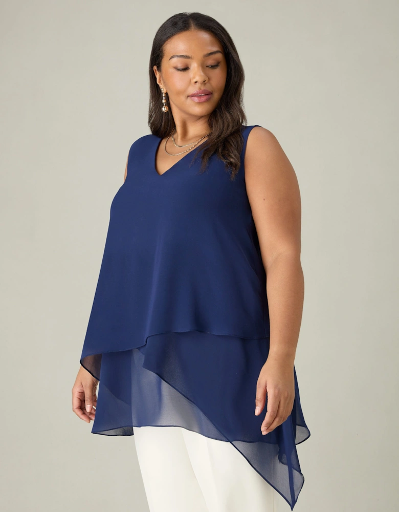 Navy Layered Tunic
