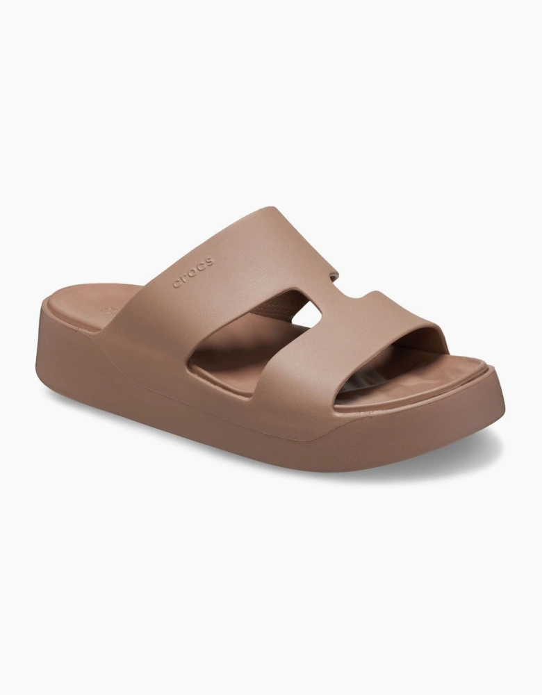 Getaway Platform H-Strap EVA Women's Latte Sandals