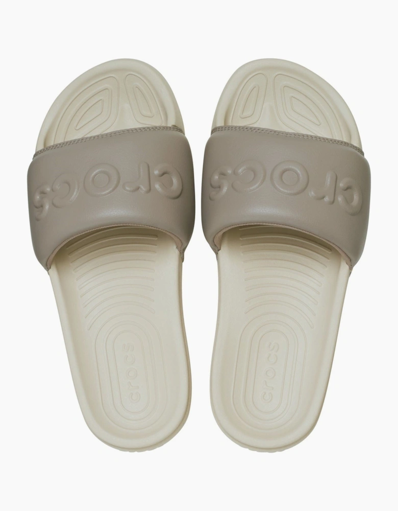 All Day EVA Women's Bone/Taupe Slides