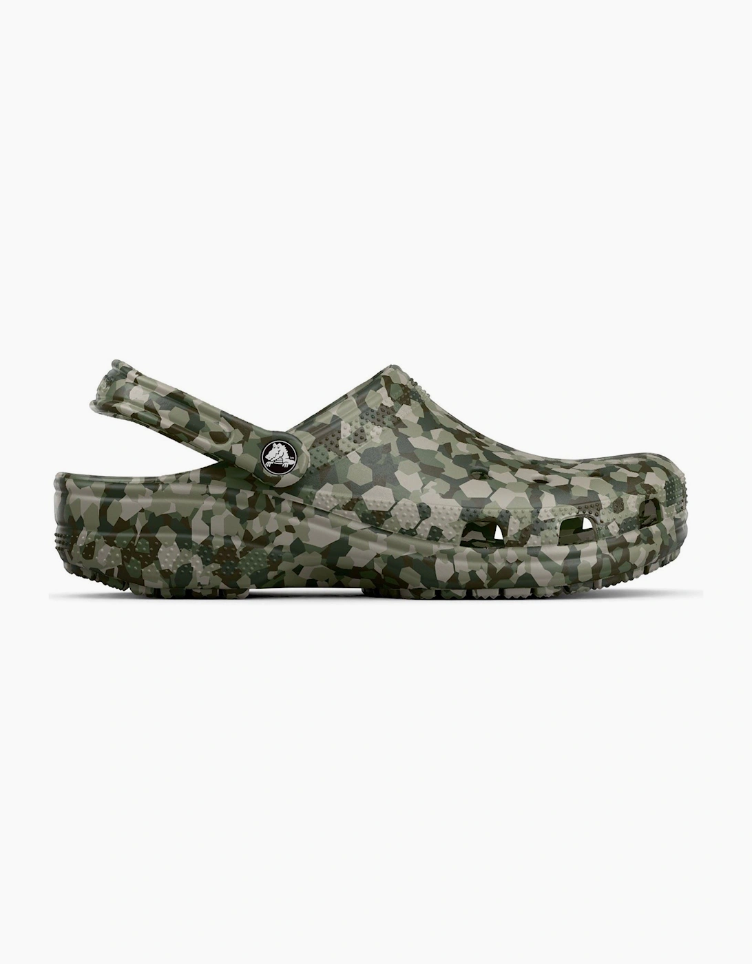 Crocs Classic Confetti EVA Men's Army Green Clogs