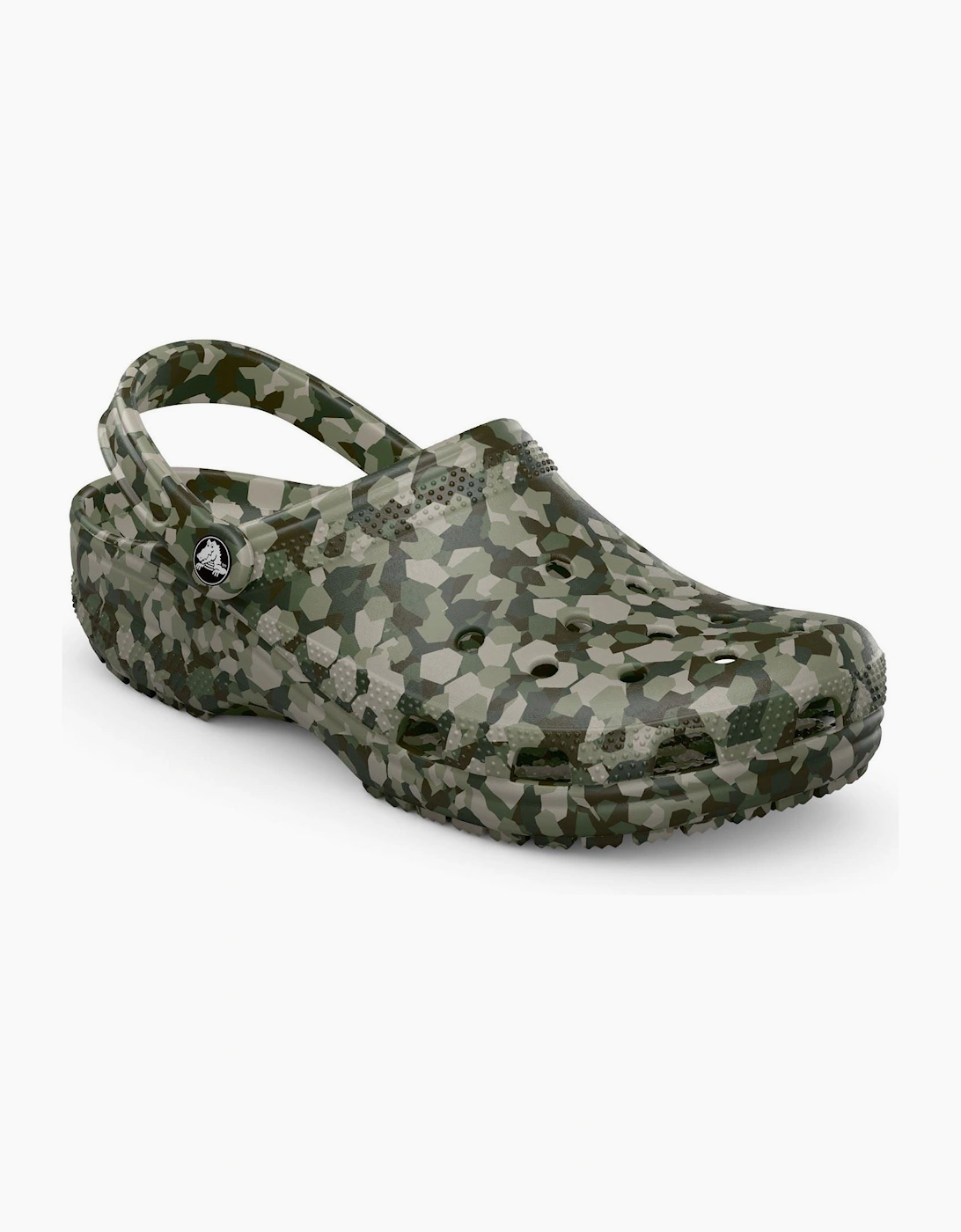 Crocs Classic Confetti EVA Men's Army Green Clogs