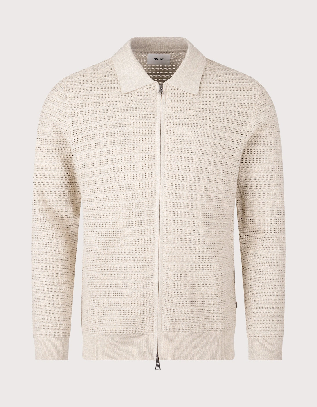 Gustav Zip Through Knit Cardigan, 3 of 2