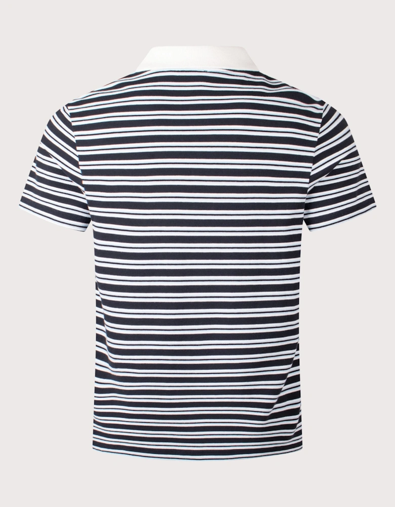 Relaxed fit Oscar Striped Polo Shirt