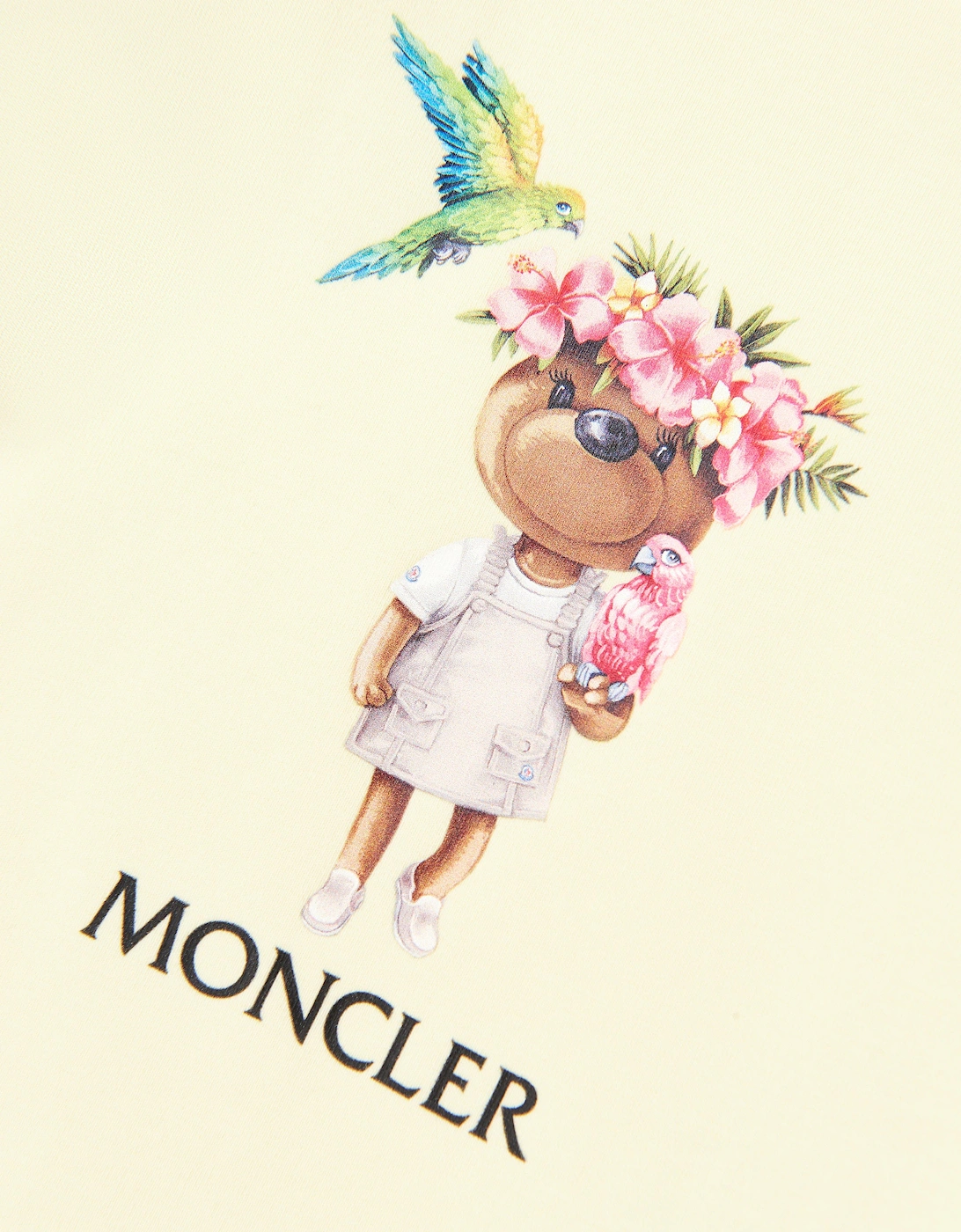 Enfant Baby Girls Graphic Print T-Shirt in Yellow