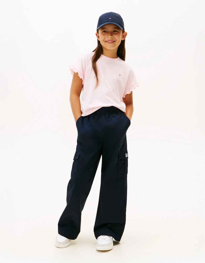 Girls Essential Top in Pink