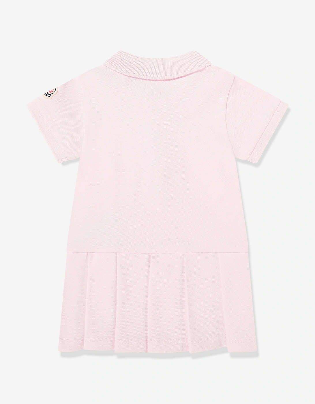 Enfant Baby Girls Cotton Polo Dress in Pink