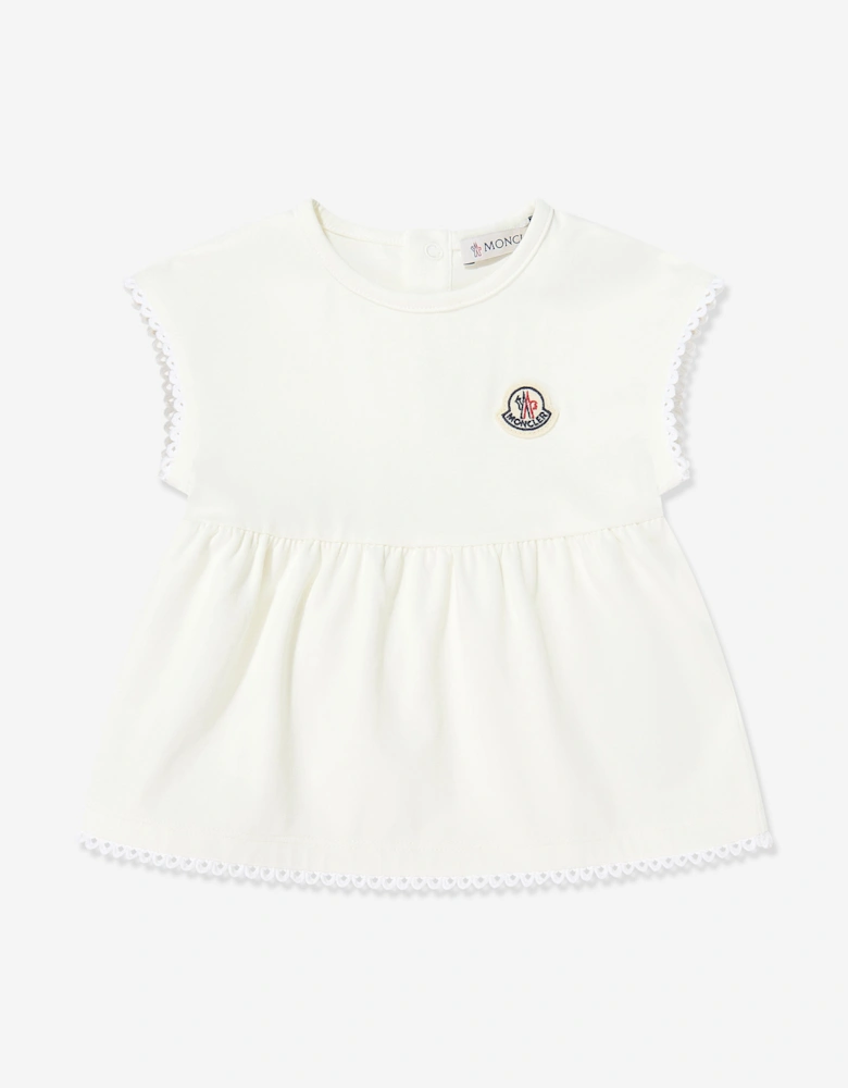 Enfant Baby Girls Logo Short Set in Yellow