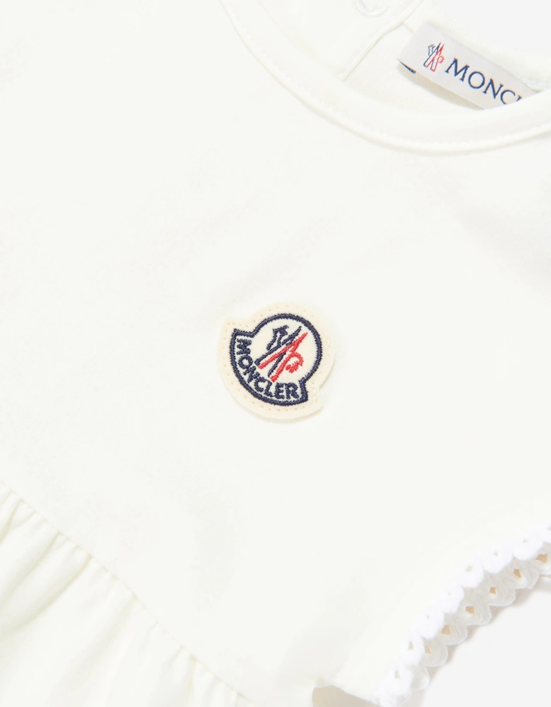 Enfant Baby Girls Logo Short Set in Yellow