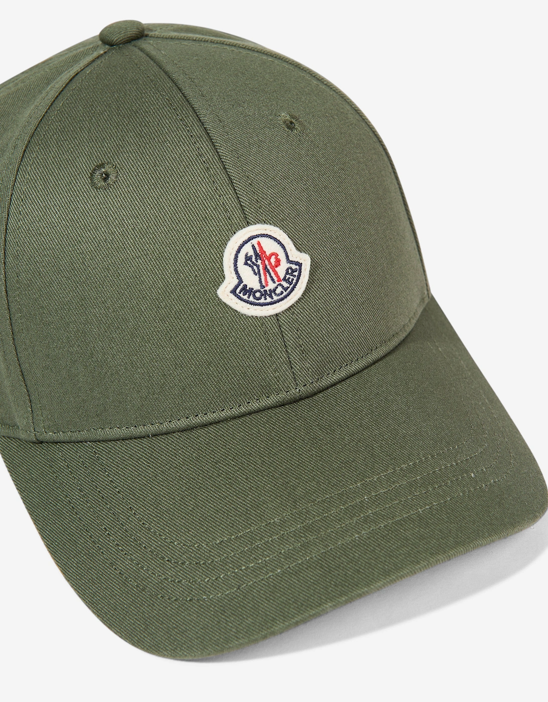 Enfant Boys Cotton Logo Baseball Cap in Green
