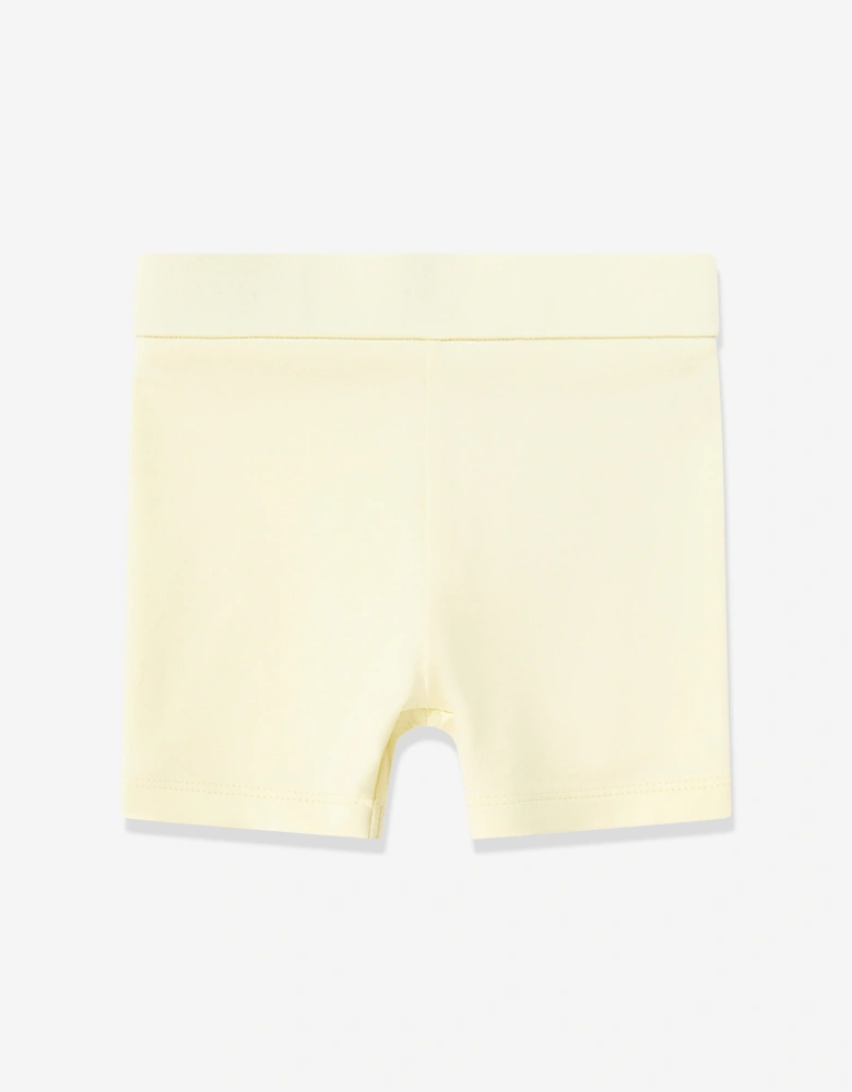 Enfant Baby Girls Logo Short Set in Yellow
