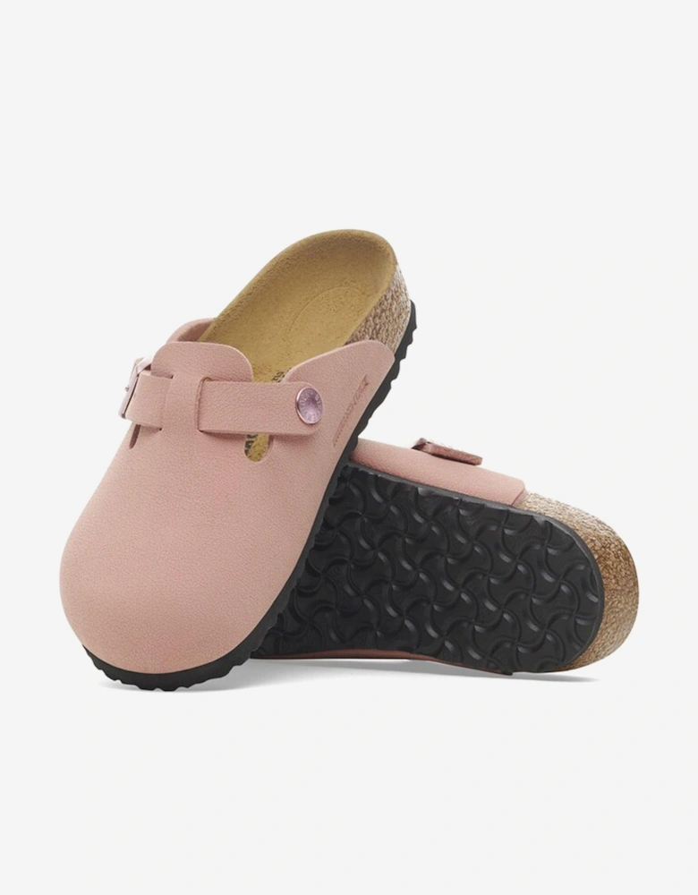 BIRKENSTOCK Girls Boston Clogs in Pink
