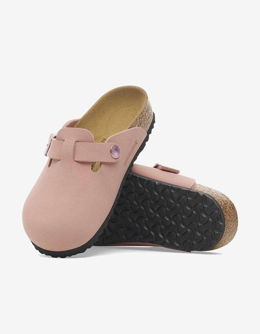 BIRKENSTOCK Girls Boston Clogs in Pink