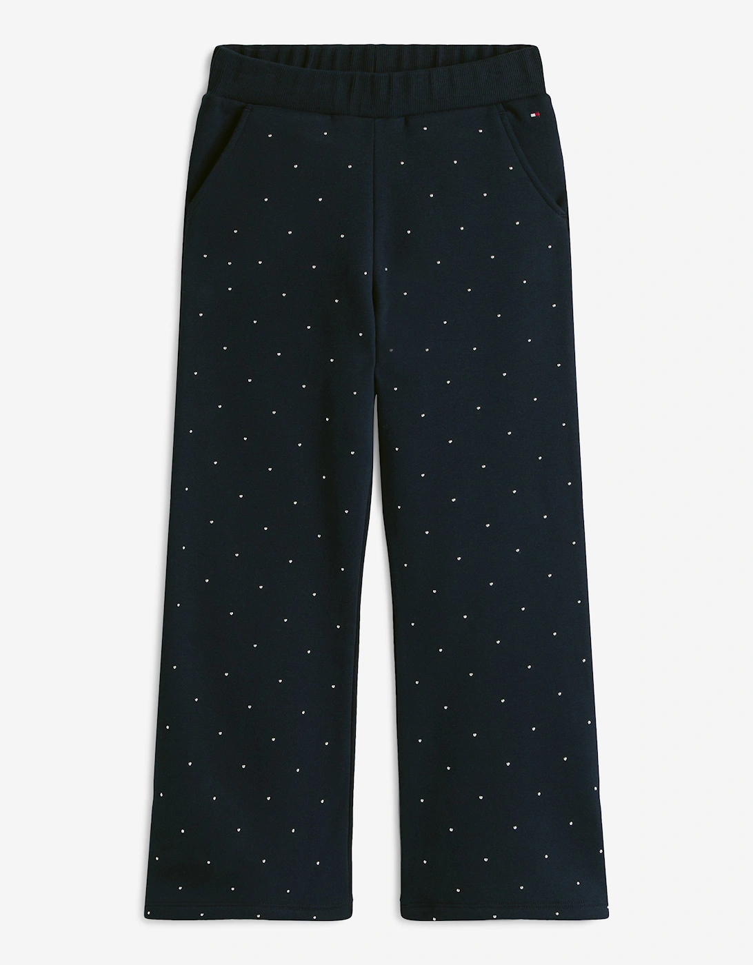 Girls Festive Stud Sweatpants in Navy, 6 of 5