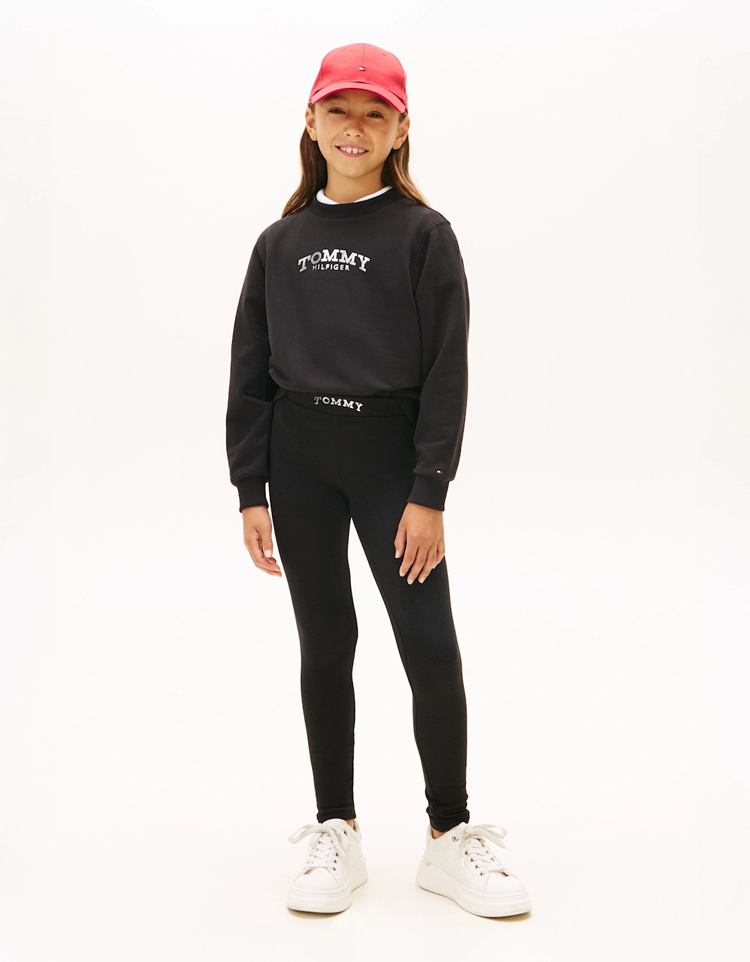 Girls Legging Set in Black