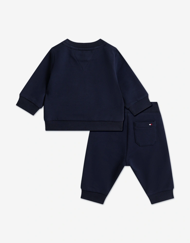 Baby Boys Monotype Tracksuit in Navy