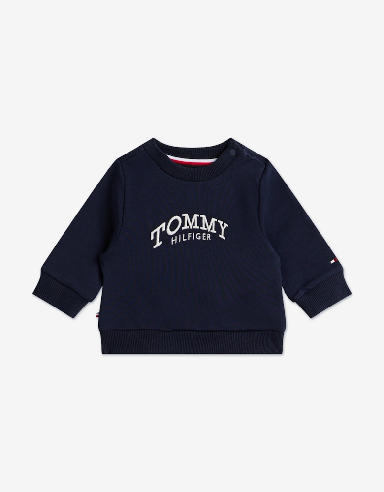 Baby Boys Monotype Tracksuit in Navy