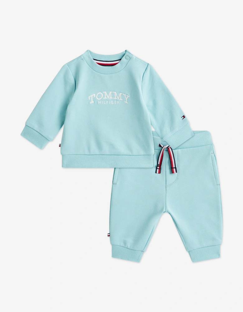 Baby Boys Monotype Tracksuit in Blue
