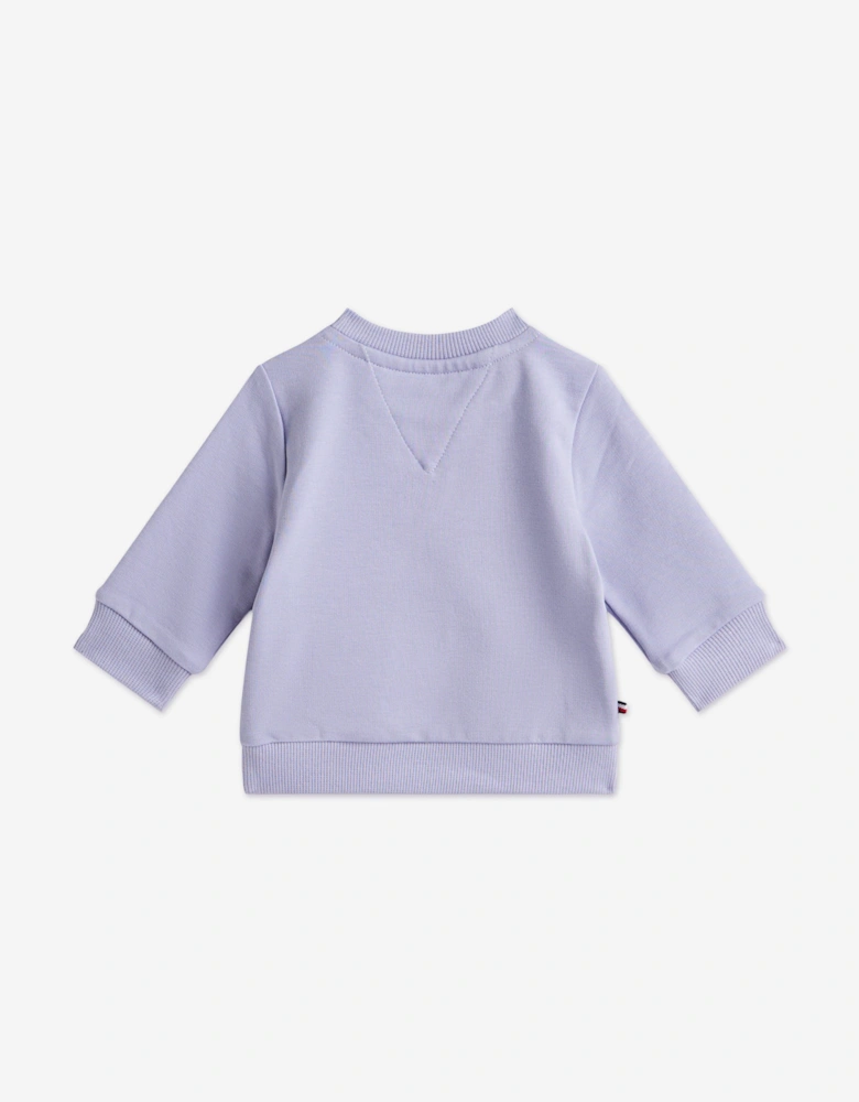 Baby Girls Monotype Tracksuit in Purple