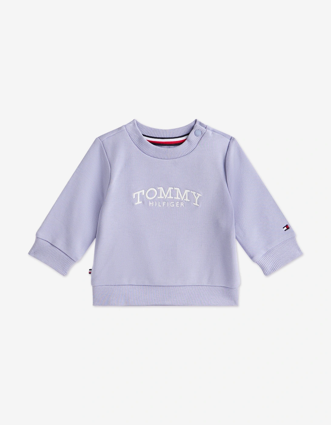 Baby Girls Monotype Tracksuit in Purple
