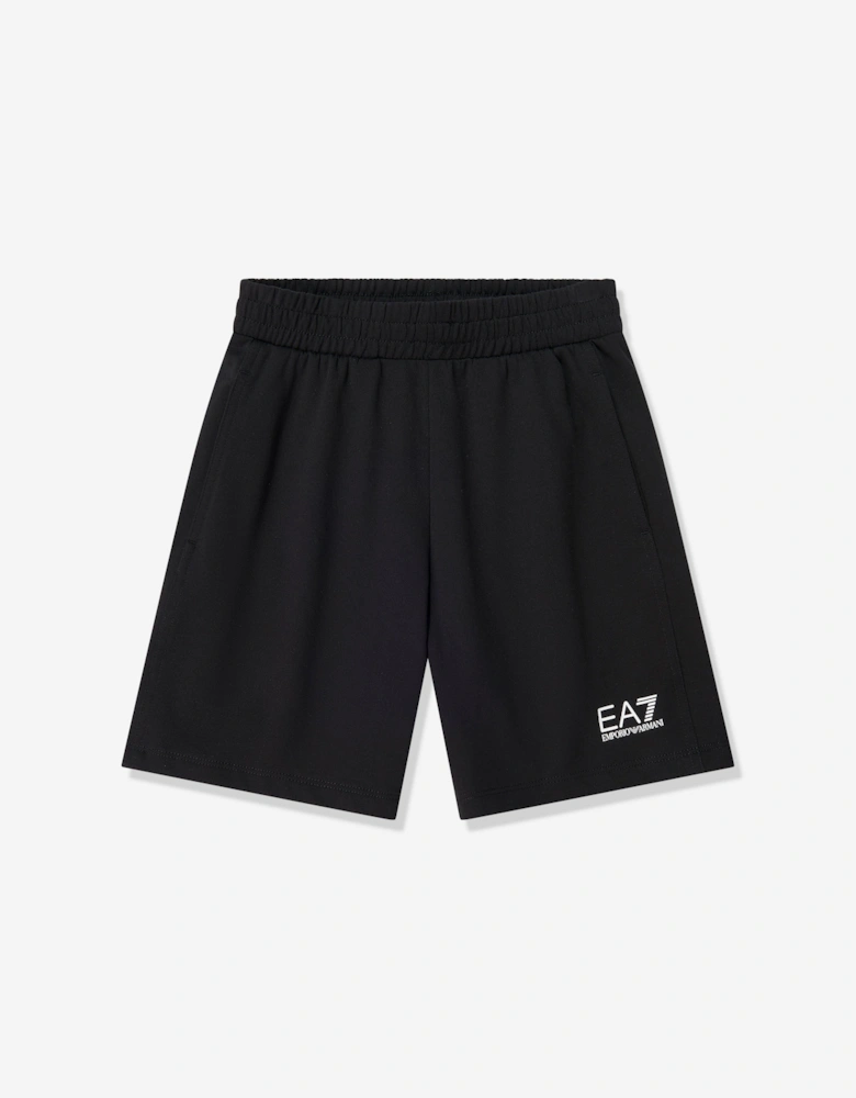 Emporio Armani Boys Train Visibility Short Set in Beige