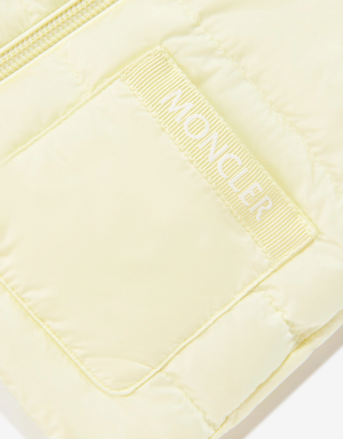 Enfant Baby Girls Down Padded Lia Gilet in Yellow